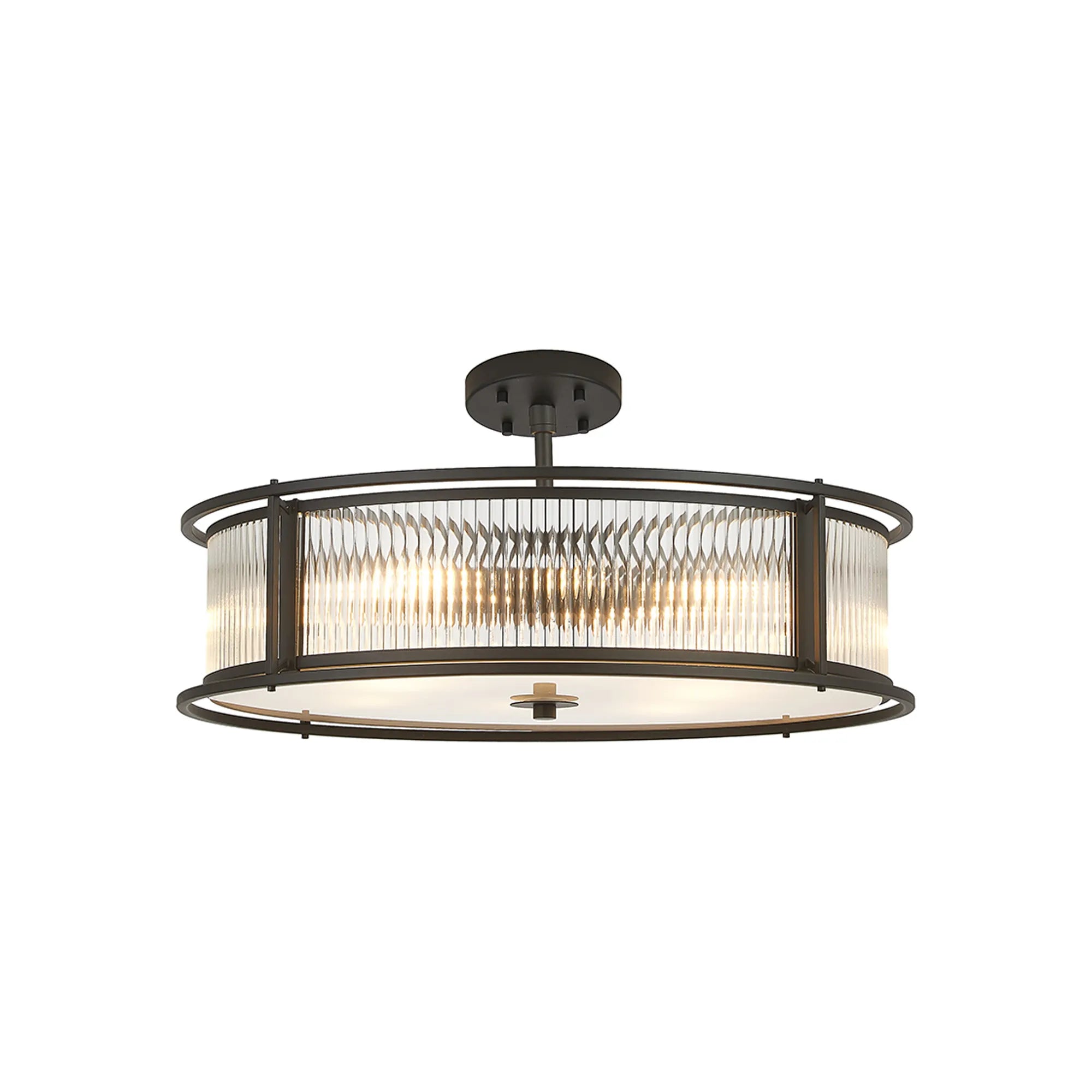 Luiz IP20 Semi Ceiling - 65cm and 80cm - Various Finishes