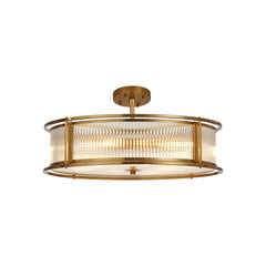 Luiz IP20 Semi Ceiling - 65cm and 80cm - Various Finishes