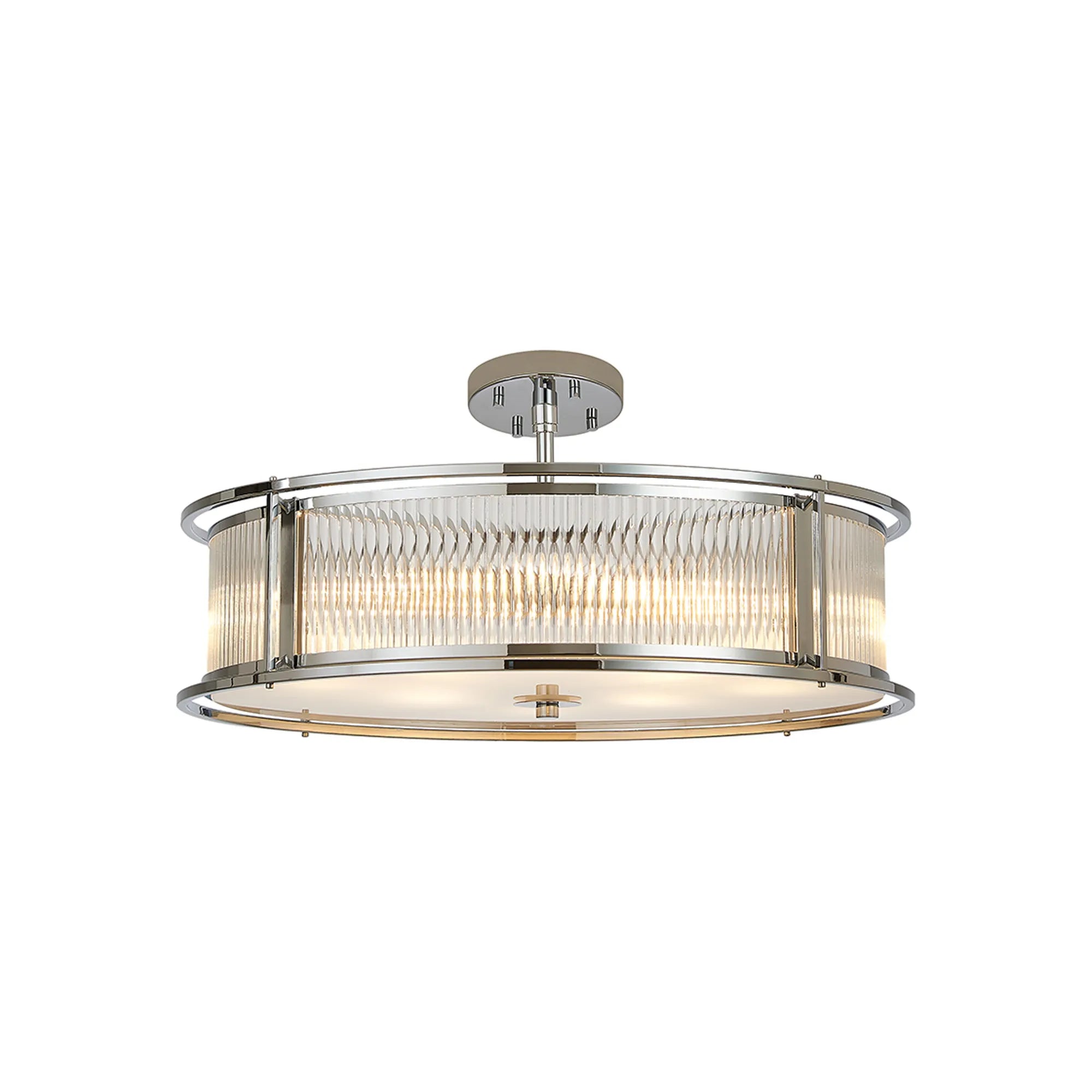 Luiz IP20 Semi Ceiling - 65cm and 80cm - Various Finishes