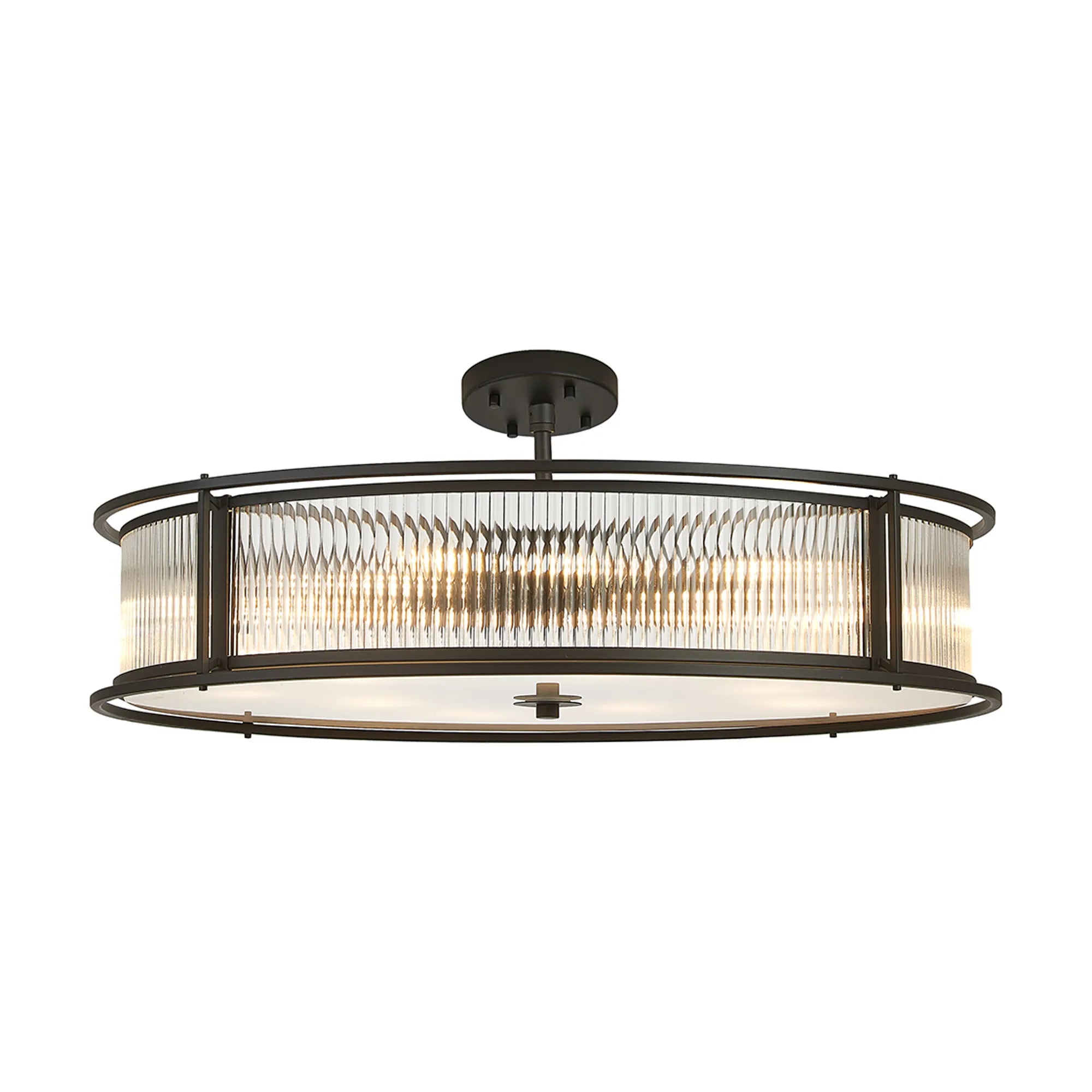 Luiz IP20 Semi Ceiling - 65cm and 80cm - Various Finishes