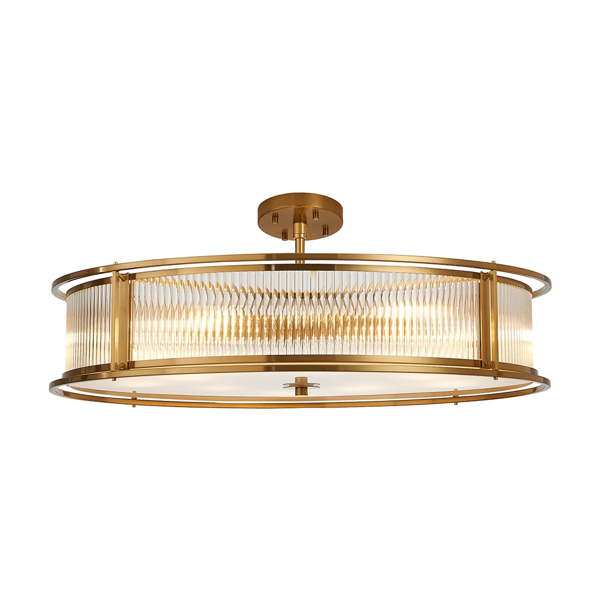 Luiz IP20 Semi Ceiling - 65cm and 80cm - Various Finishes