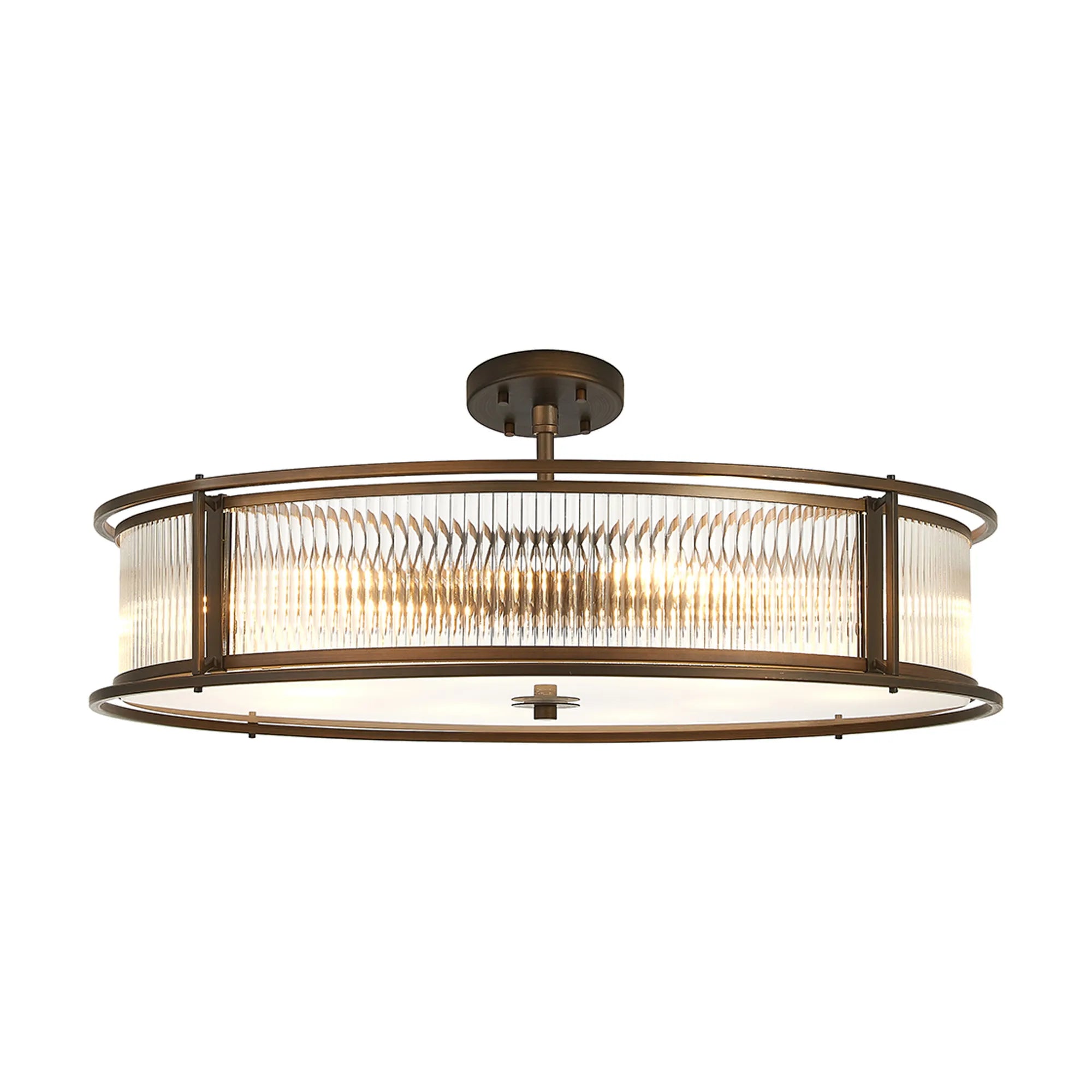 Luiz IP20 Semi Ceiling - 65cm and 80cm - Various Finishes