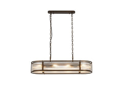 Luiz IP20 Hanging Pendant - 1m - Various Finishes