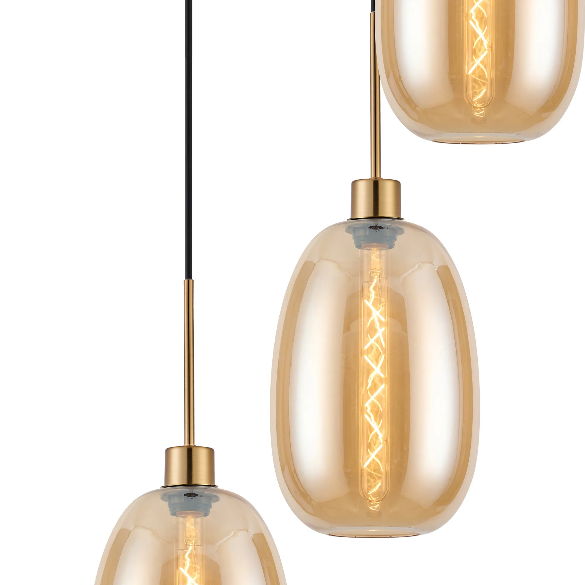Lori 5 Light Cluster Pendant, Adjustable E27