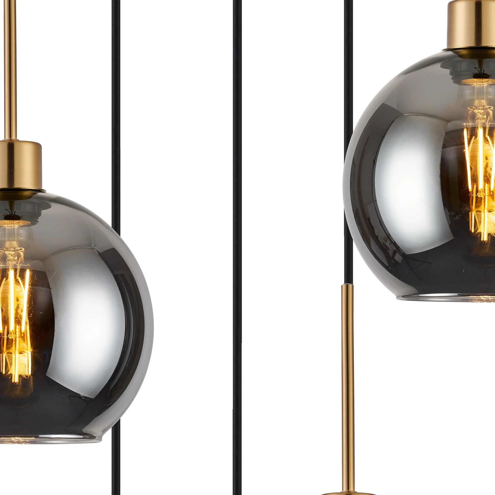 Lori 5 Light Cluster Pendant, Adjustable E27