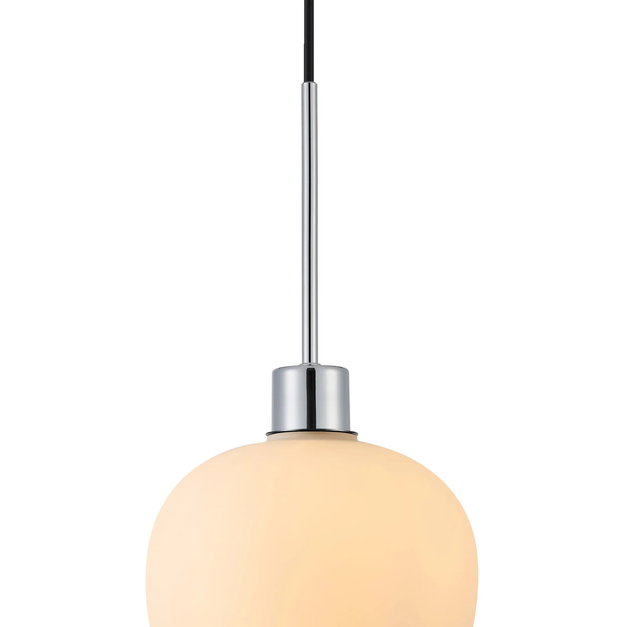 Lori 1.7m Single Pendant 1 Light Adjustable E27 Polished Chrome w Various Finishes