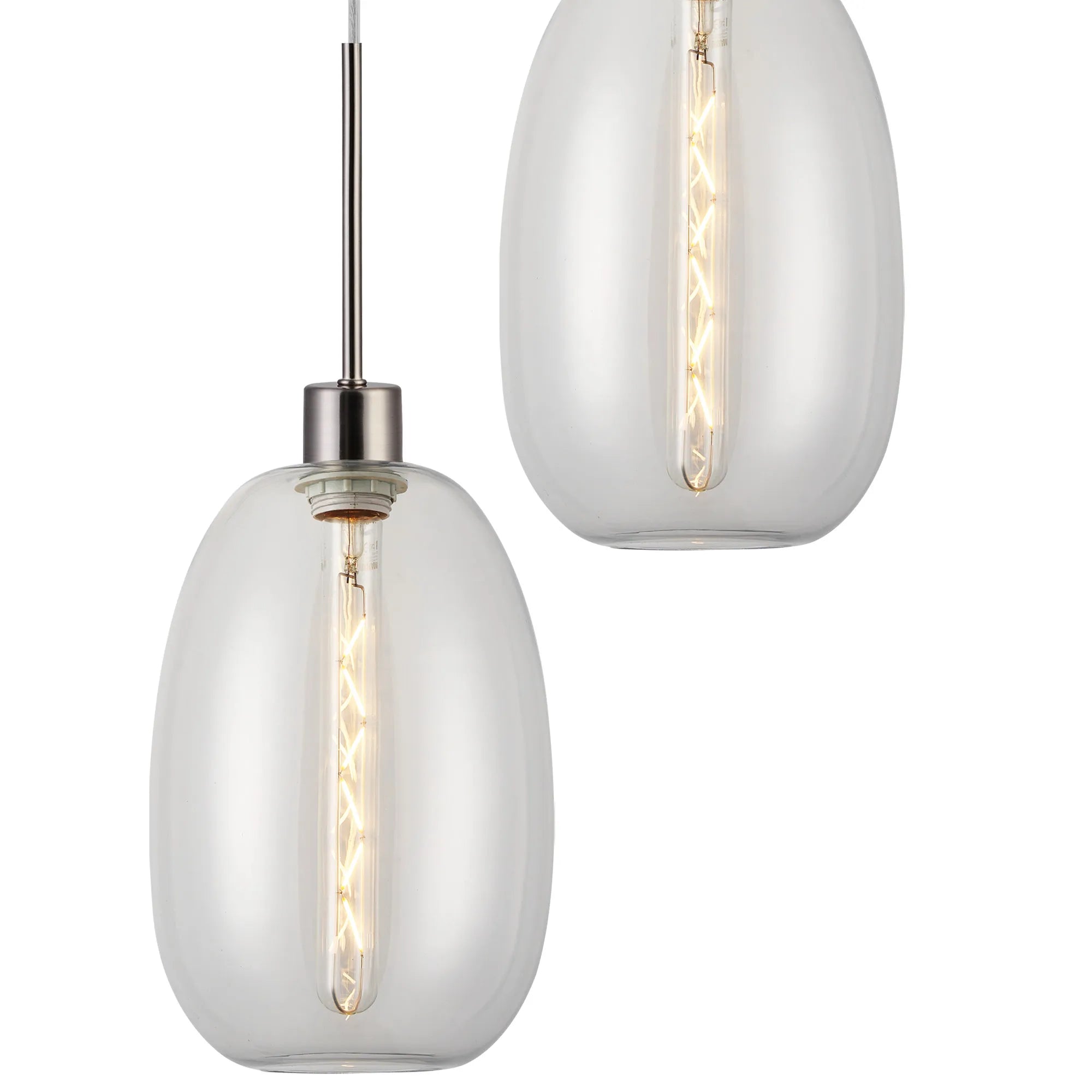 Lori 5 Light Cluster Pendant, Adjustable E27