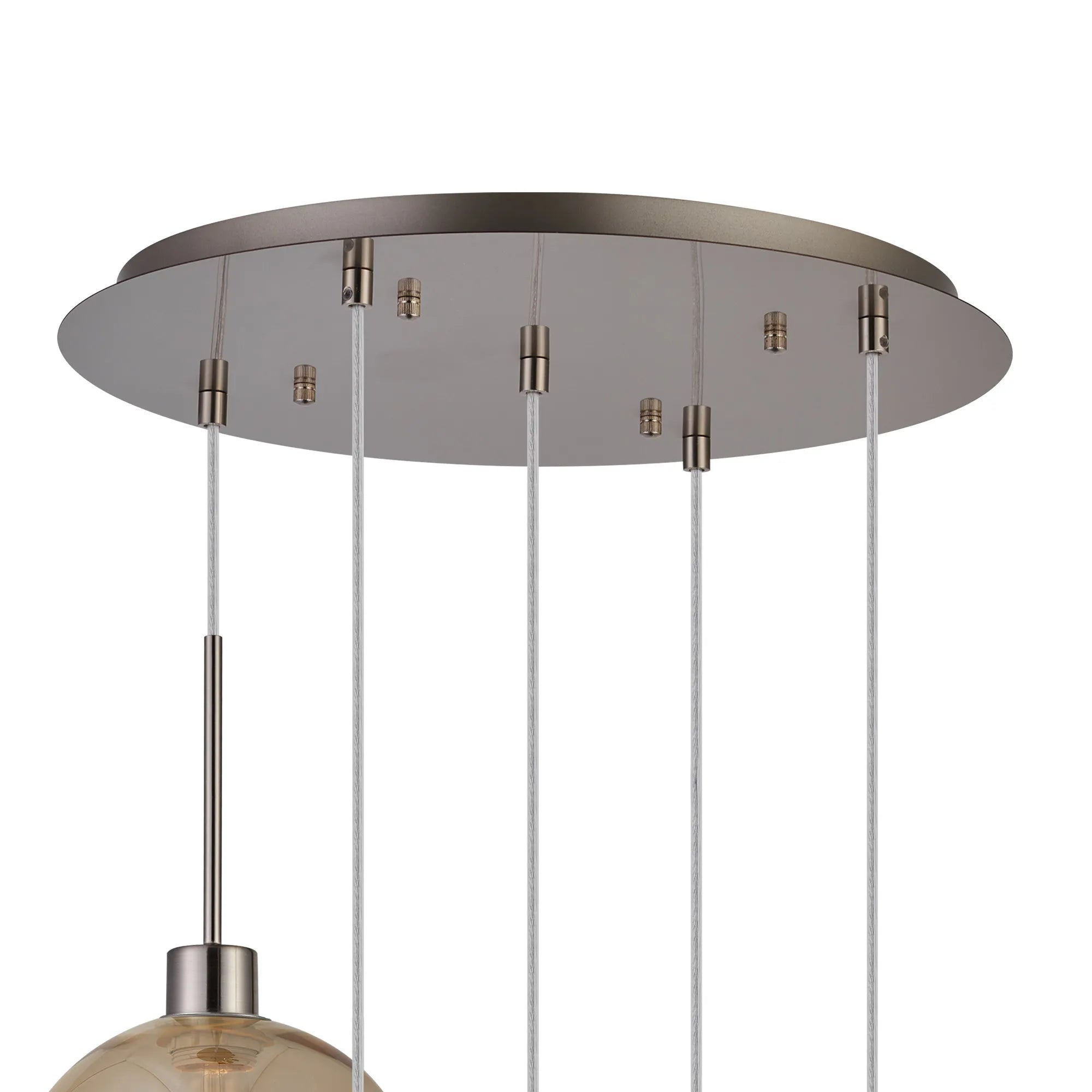 Lori 5 Light Cluster Pendant, Adjustable E27