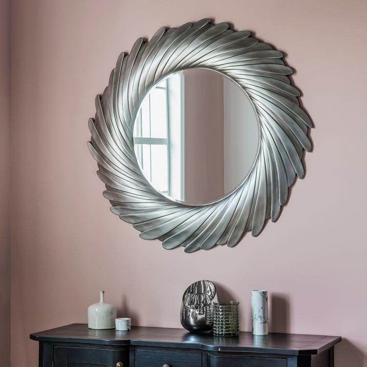 Lowry Mirror Silver W1000 x H1000mm