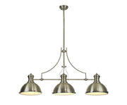 Savannah IP20 3LT Linear Multi Height Pendant - Solid Colours