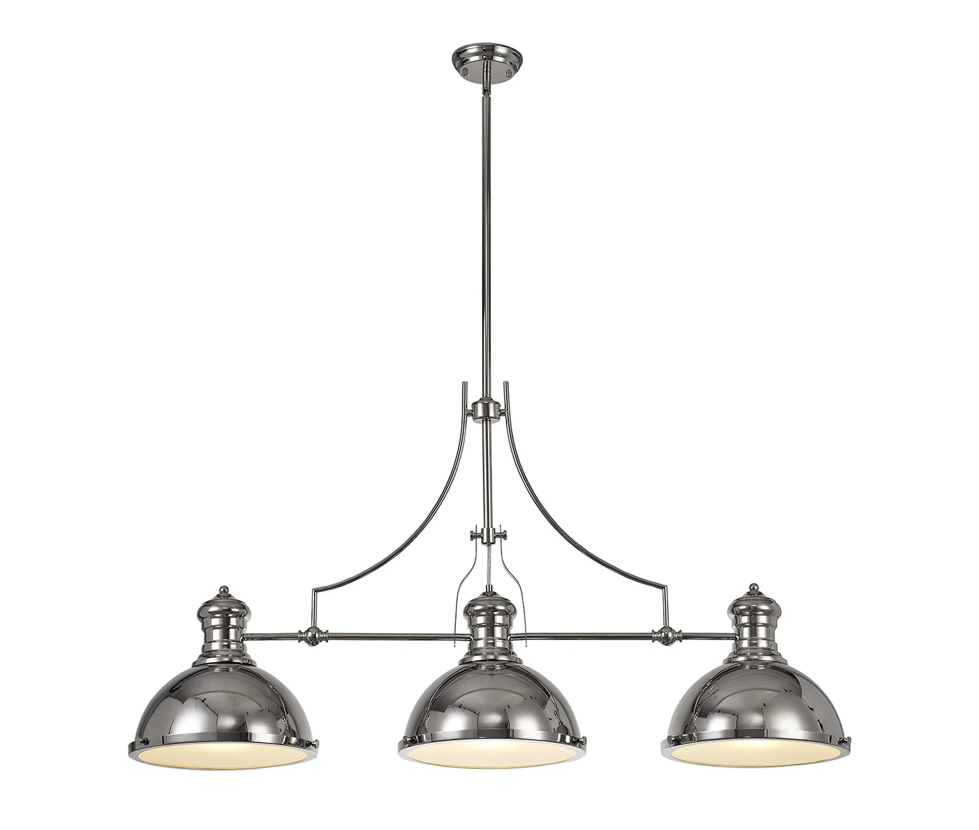 Savannah IP20 3LT Linear Multi Height Pendant - Solid Colours