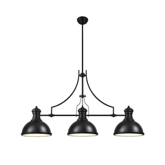 Savannah IP20 3LT Linear Multi Height Pendant - Solid Colours