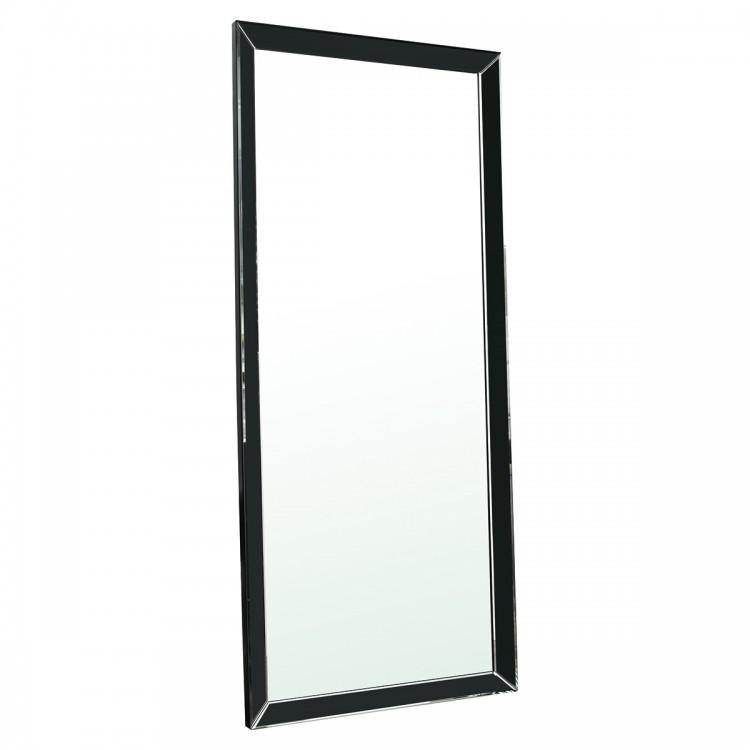Luna Leaner Black W780 x H1780mm