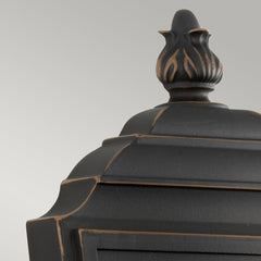 Luverne Small Wall Lantern - Rubbed Bronze Finish