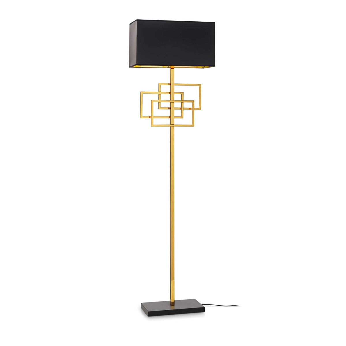 Luxury Floor Lamp - Brass Finish - Cusack Lighting