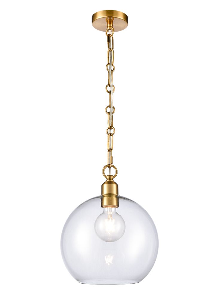 Mack Hanging Pendant - Brass Finish