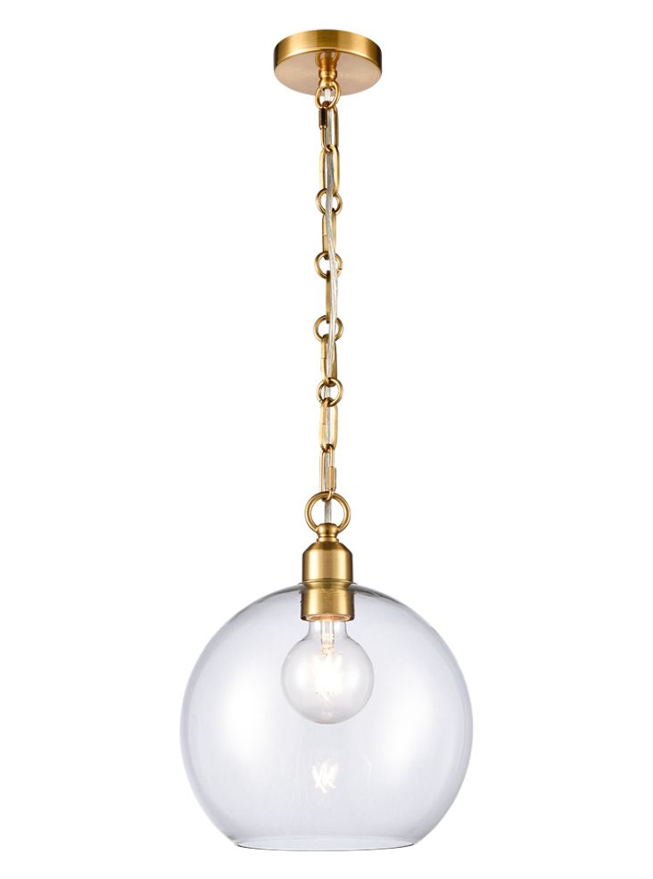 Mack Hanging Pendant - Brass Finish