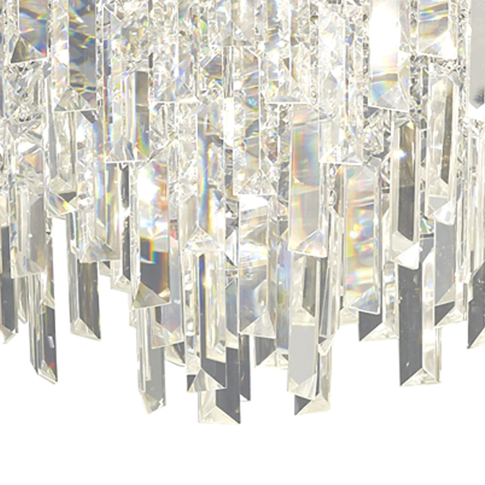 Maddison Round & Square Flush Light- Polished Chrome/ French Gold Finish