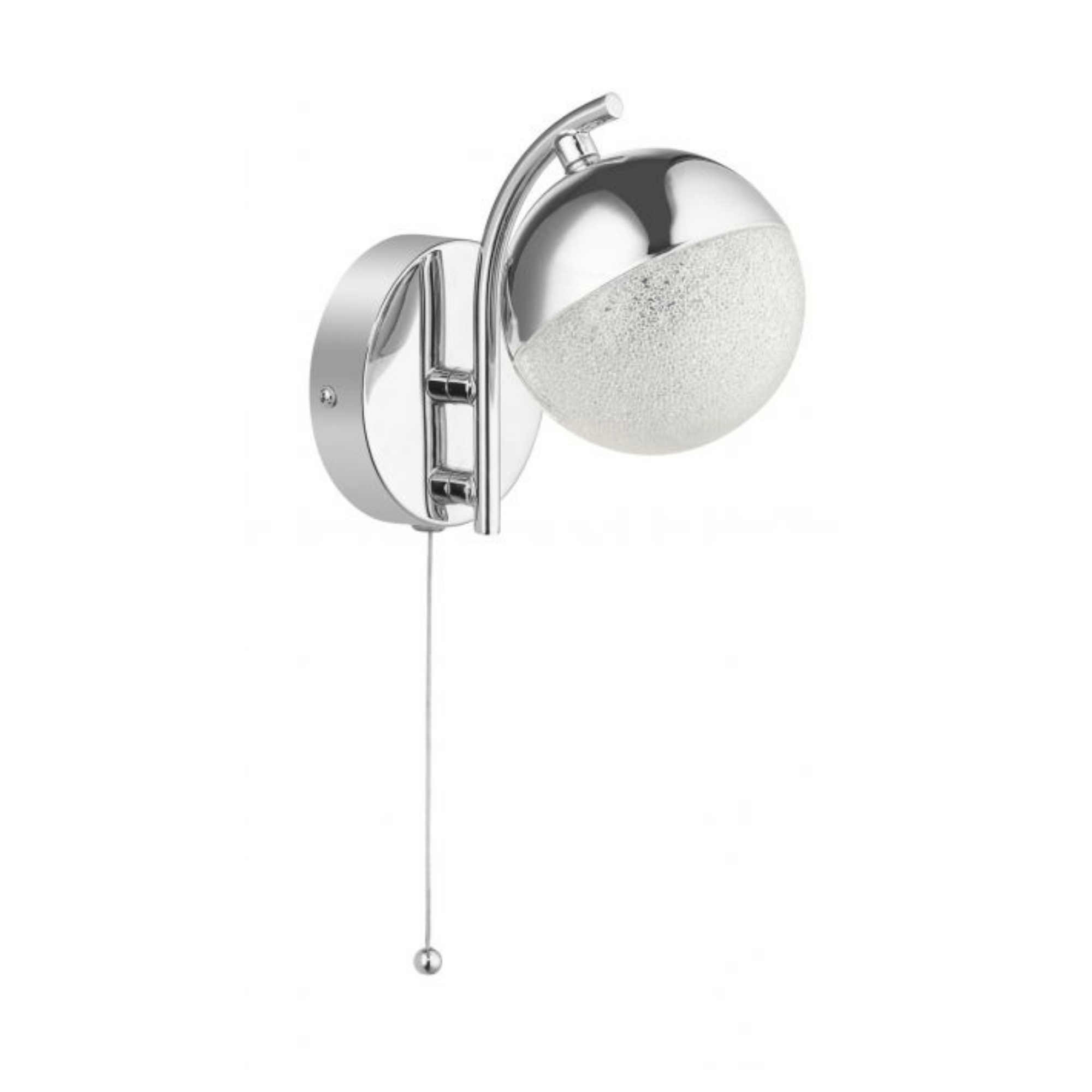 Magnalux Dew | 1 Light Bathroom Wall Light | Polished Chrome - Cusack Lighting