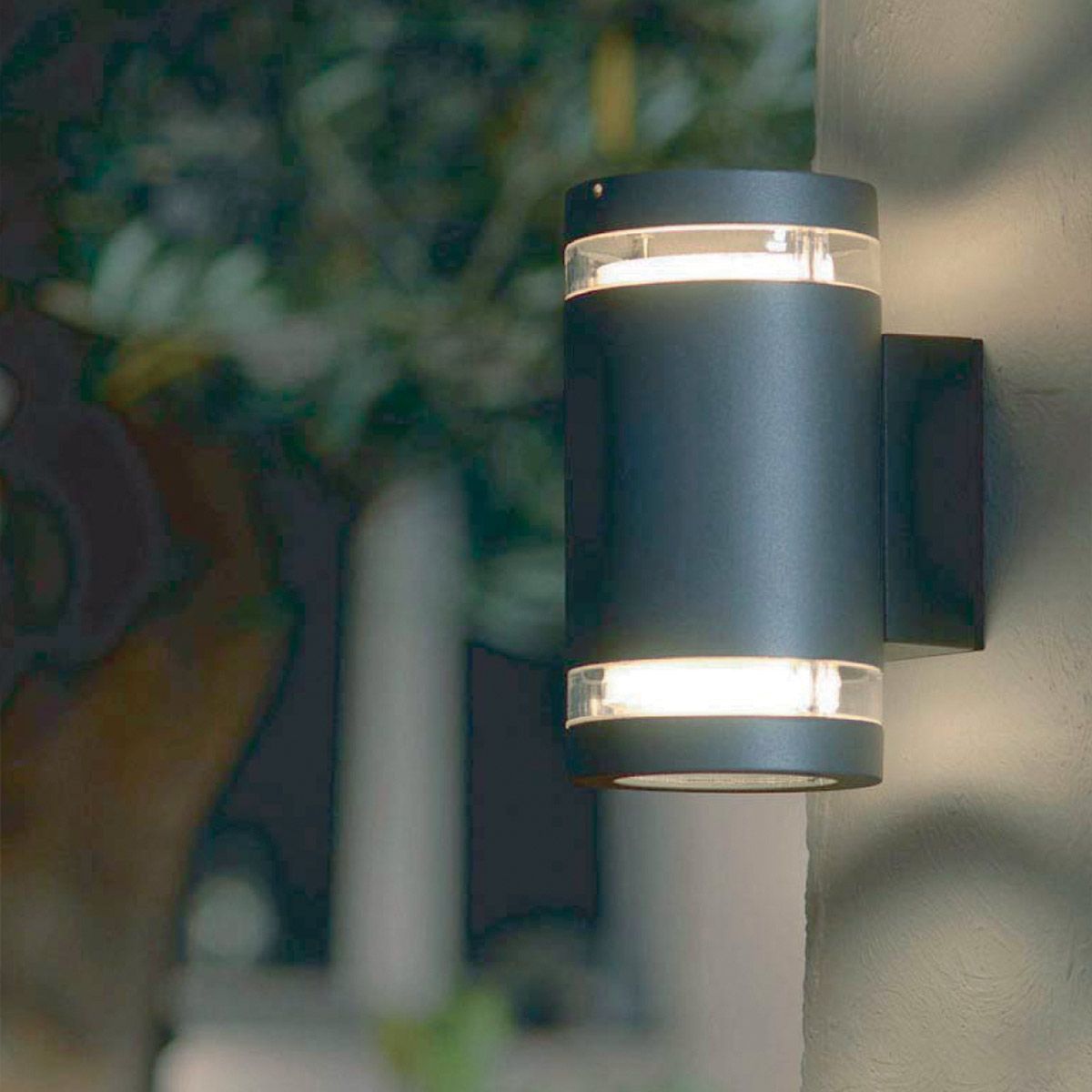 Magnus 1/2 Light Wall Light - Graphite