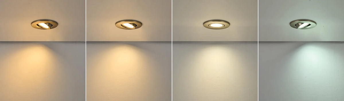 Mave 4/6/8W, Triac Dimmable 4CCT LED Adjustable Downlight- Various Finishes