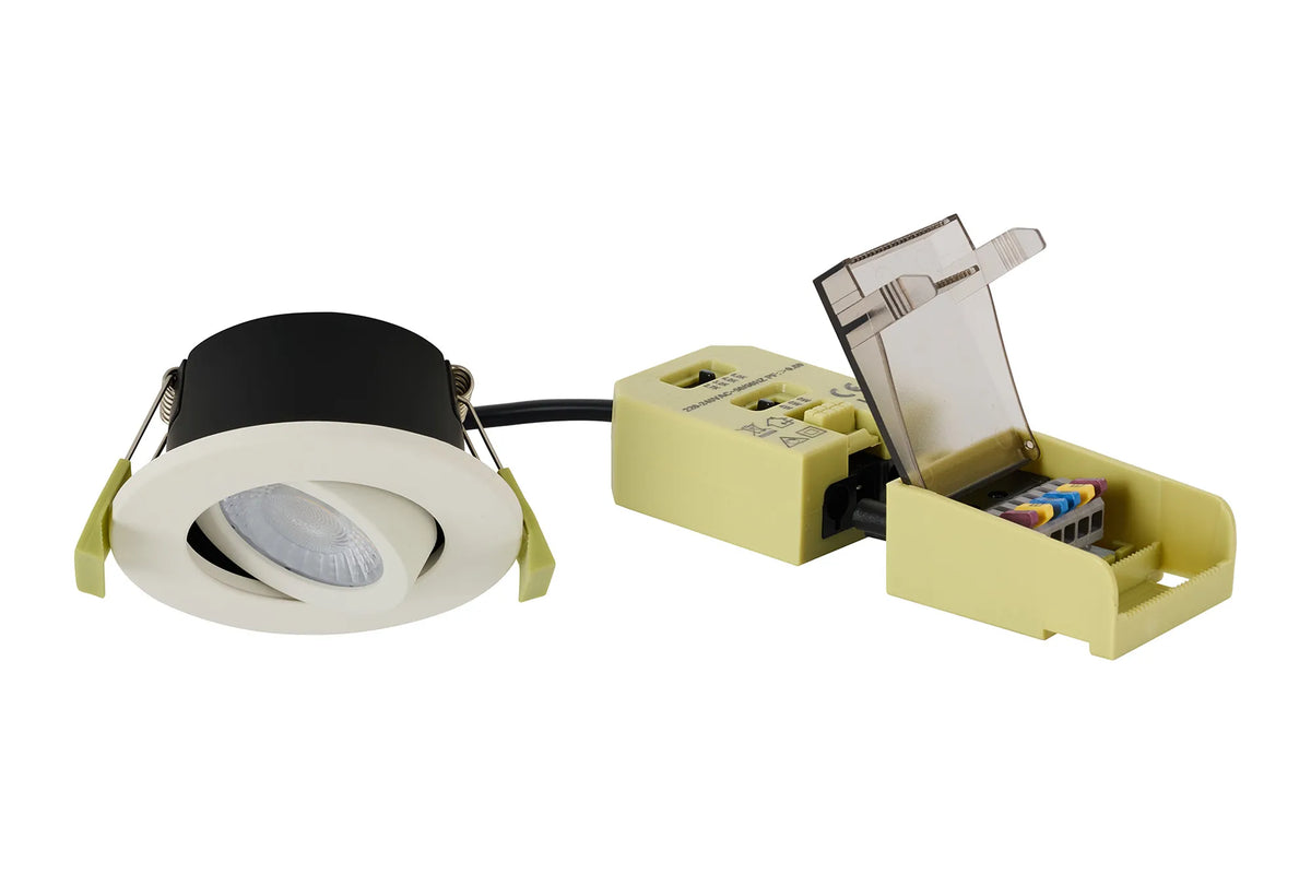 Mave 4/6/8W, Triac Dimmable 4CCT LED Adjustable Downlight- Various Finishes