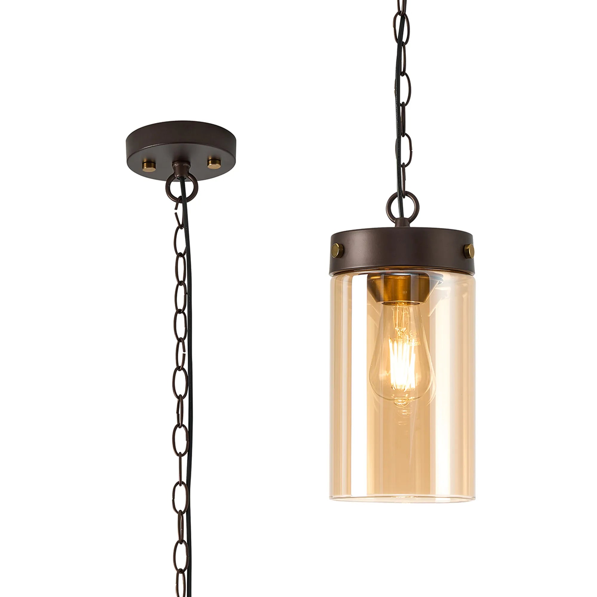 Halo Single Pendant- Various Finishes