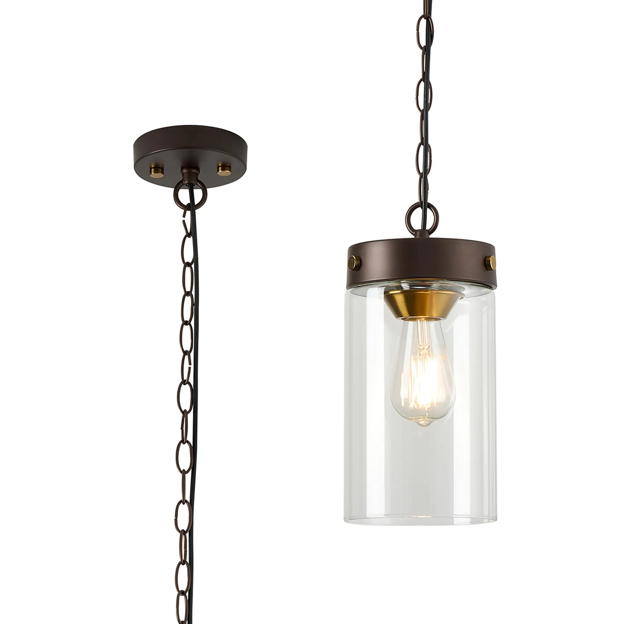 Halo Single Pendant- Various Finishes