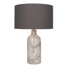 Marble Effect Gold Leaf Glaze Stoneware Table Lamp Base Only - Cusack Lighting