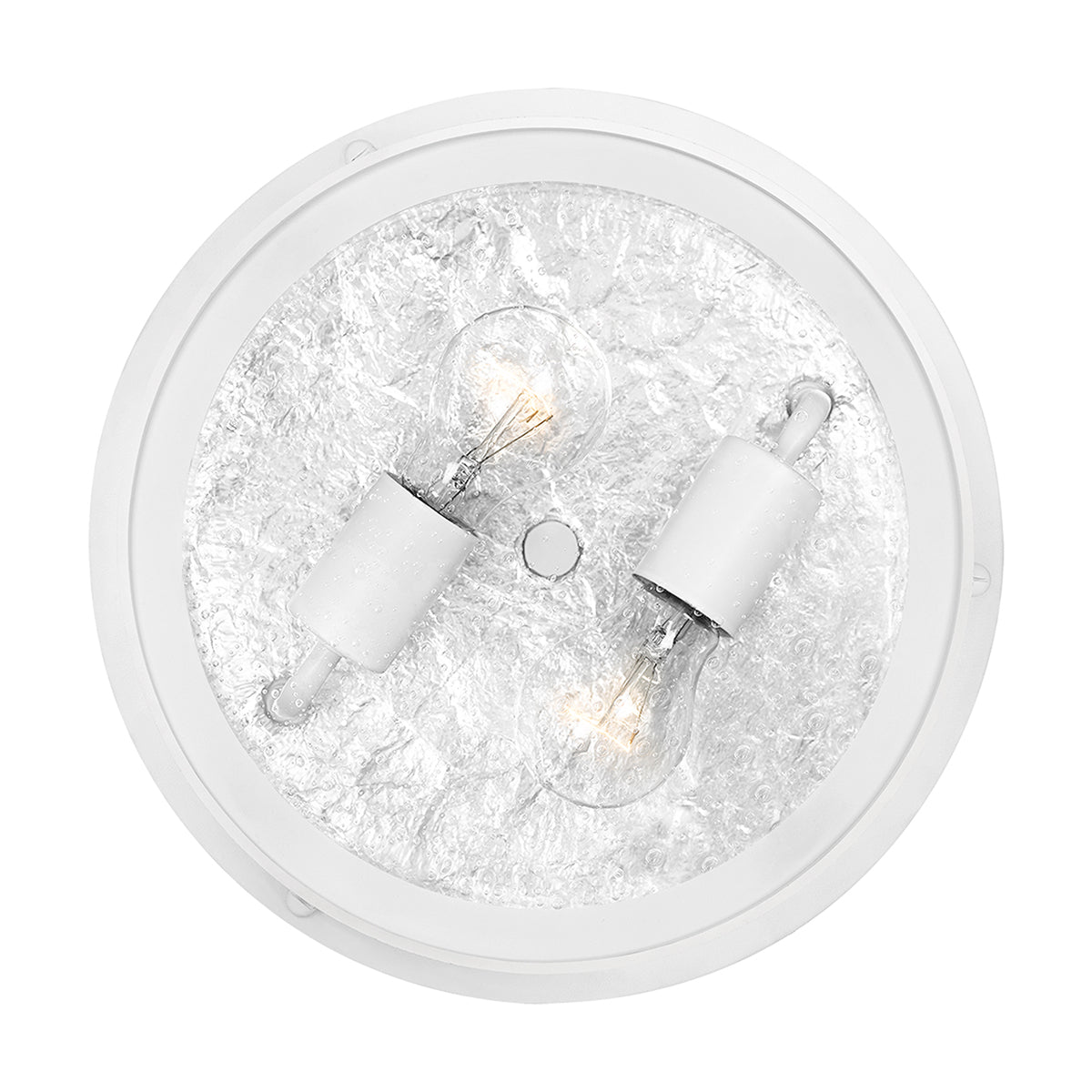 Marblehead 2Lt Flush Mount – White Finish