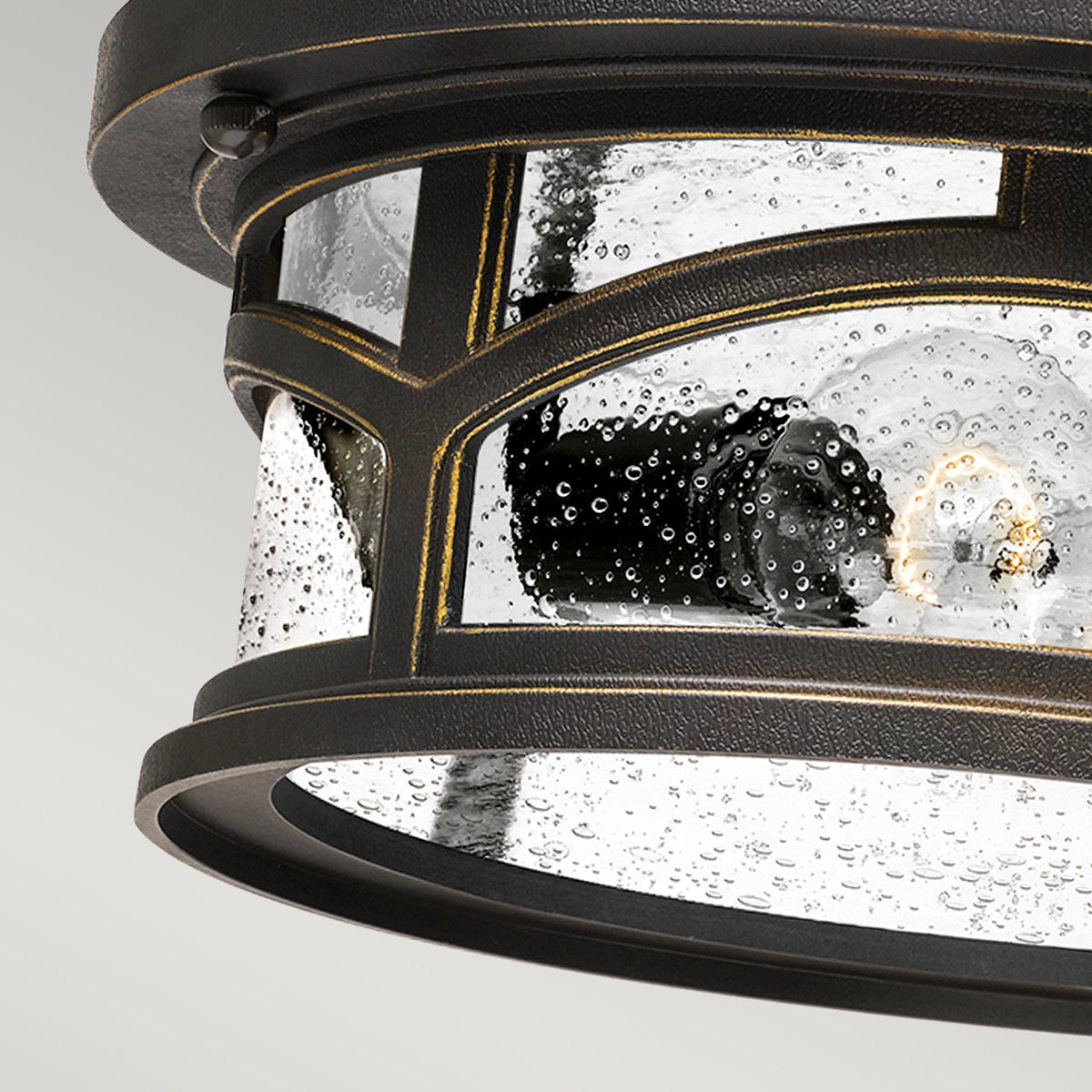 Marblehead 2Lt Flush Mount – Bronze Finish