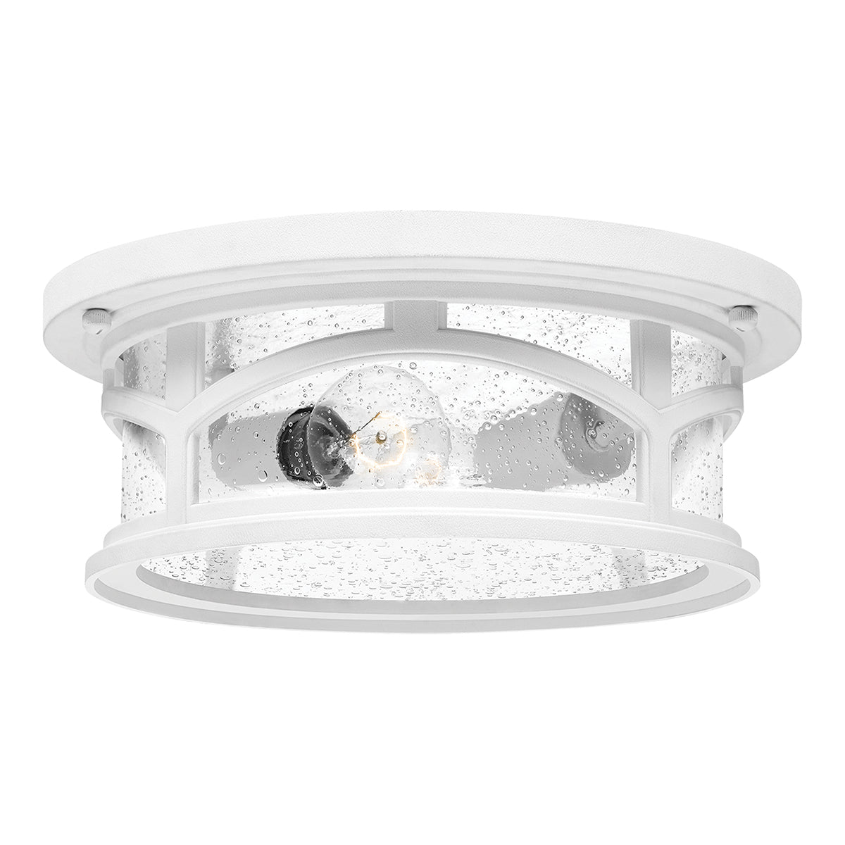 Marblehead 2Lt Flush Mount – White Finish