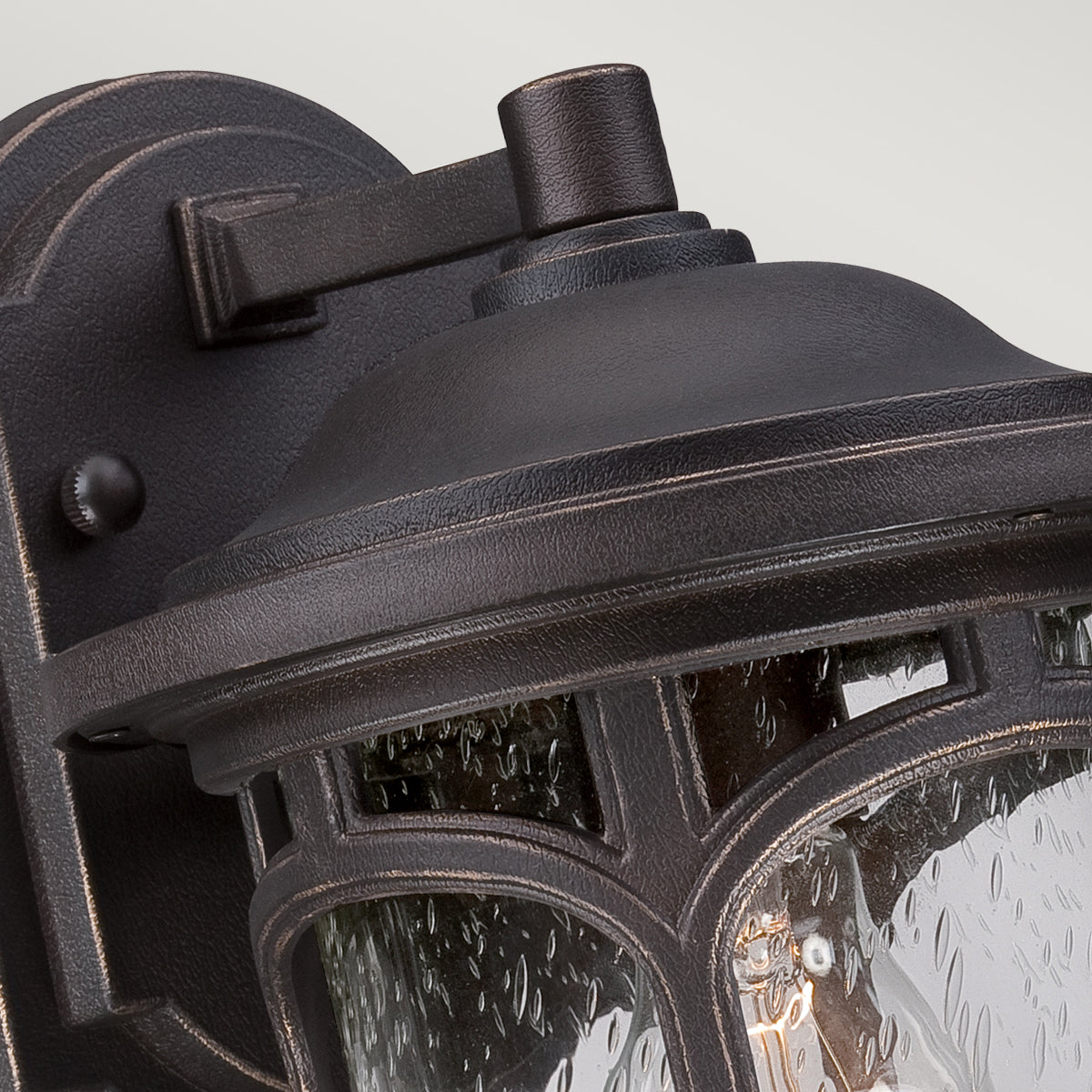 Marblehead Small Wall Lantern – Bronze Finish