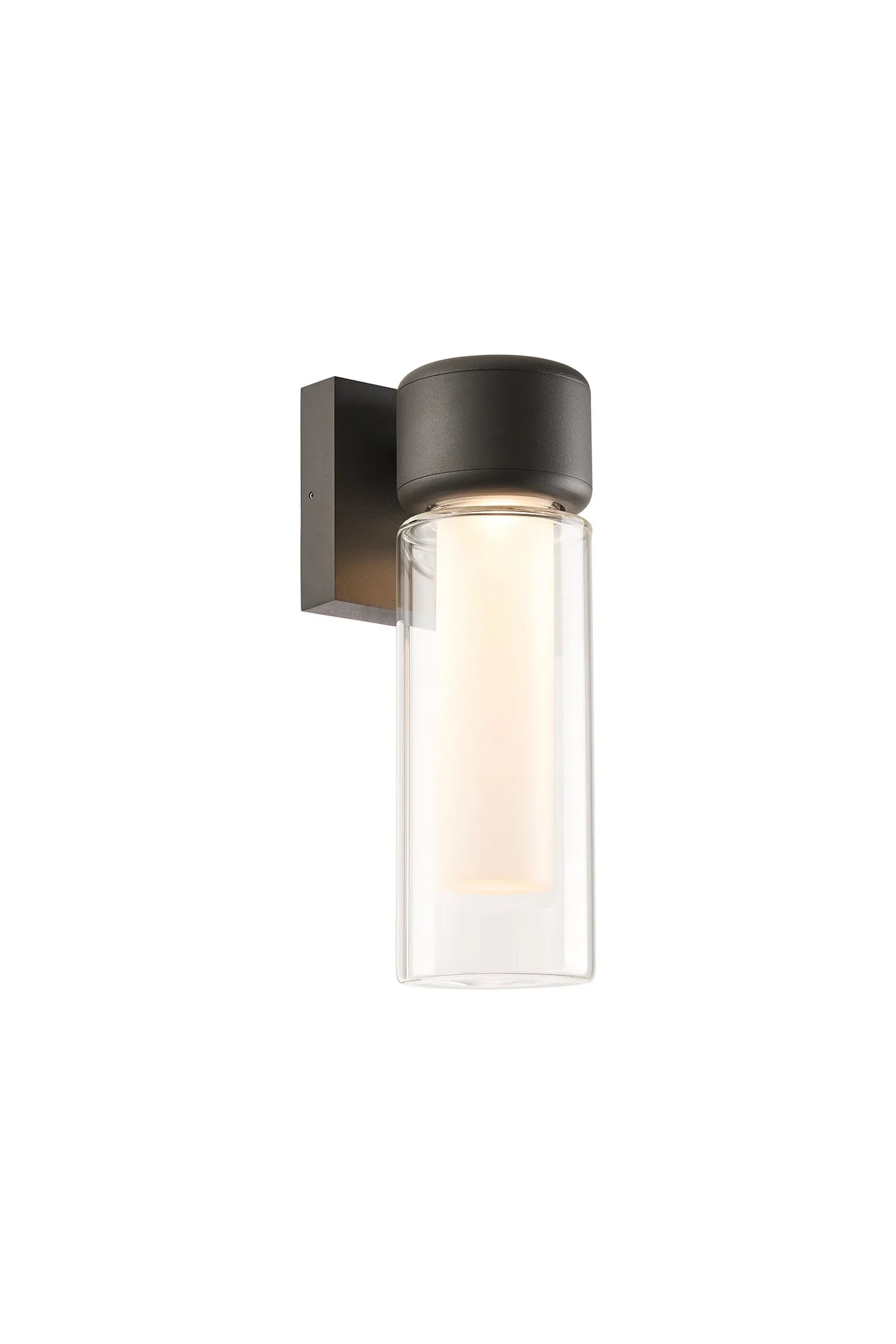 Marland IP65 Downward Wall Lamp - Anthractite/Black/Cacao