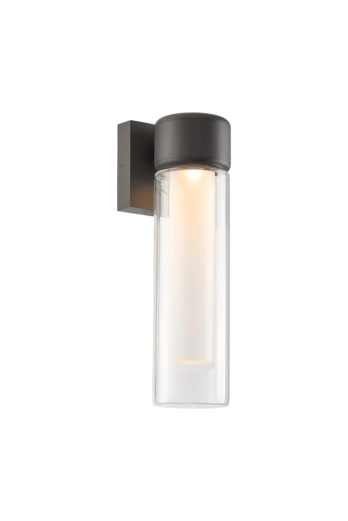 Marland IP65 Downward Wall Lamp - Anthractite/Black/Cacao