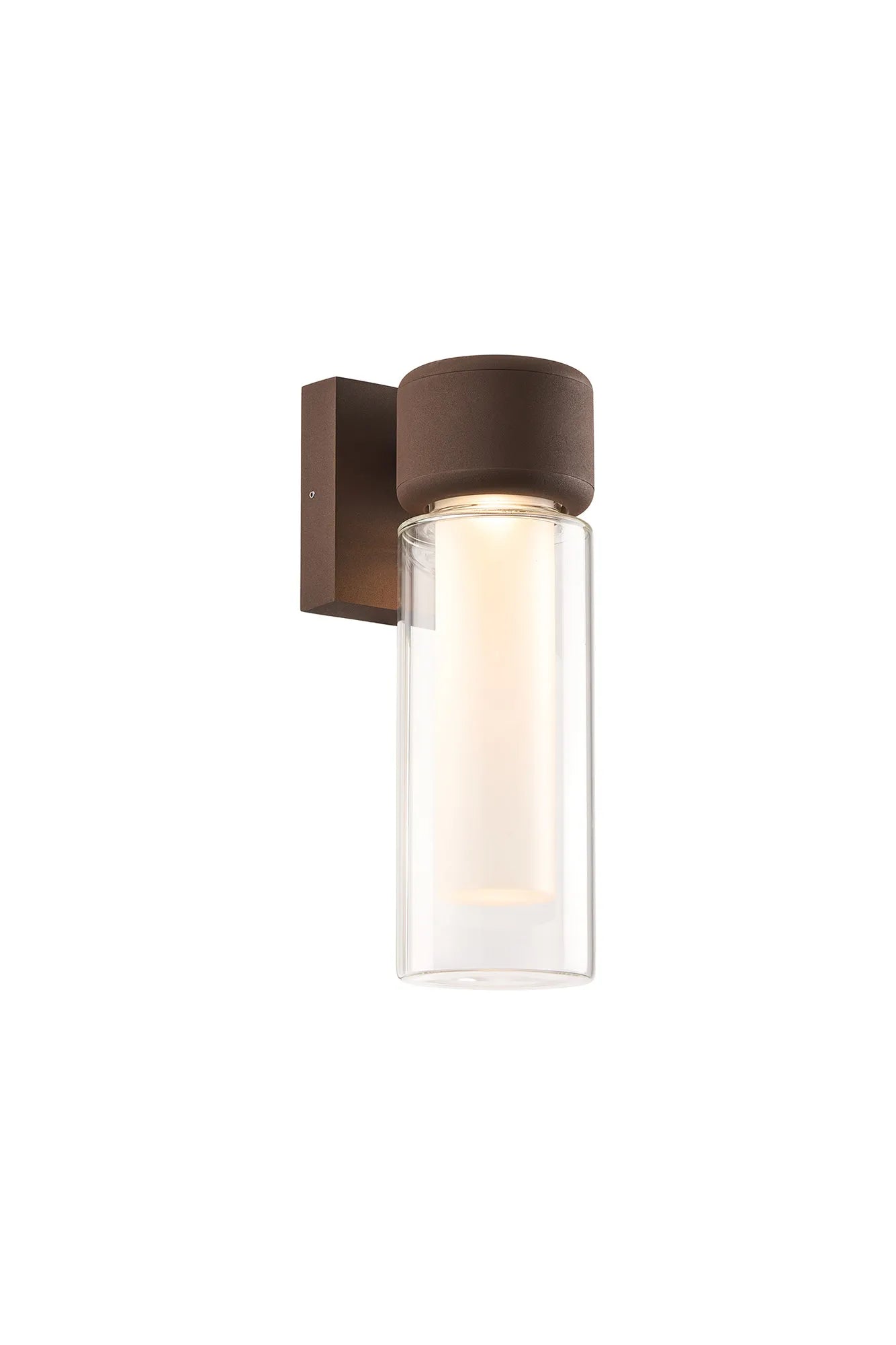 Marland IP65 Downward Wall Lamp - Anthractite/Black/Cacao
