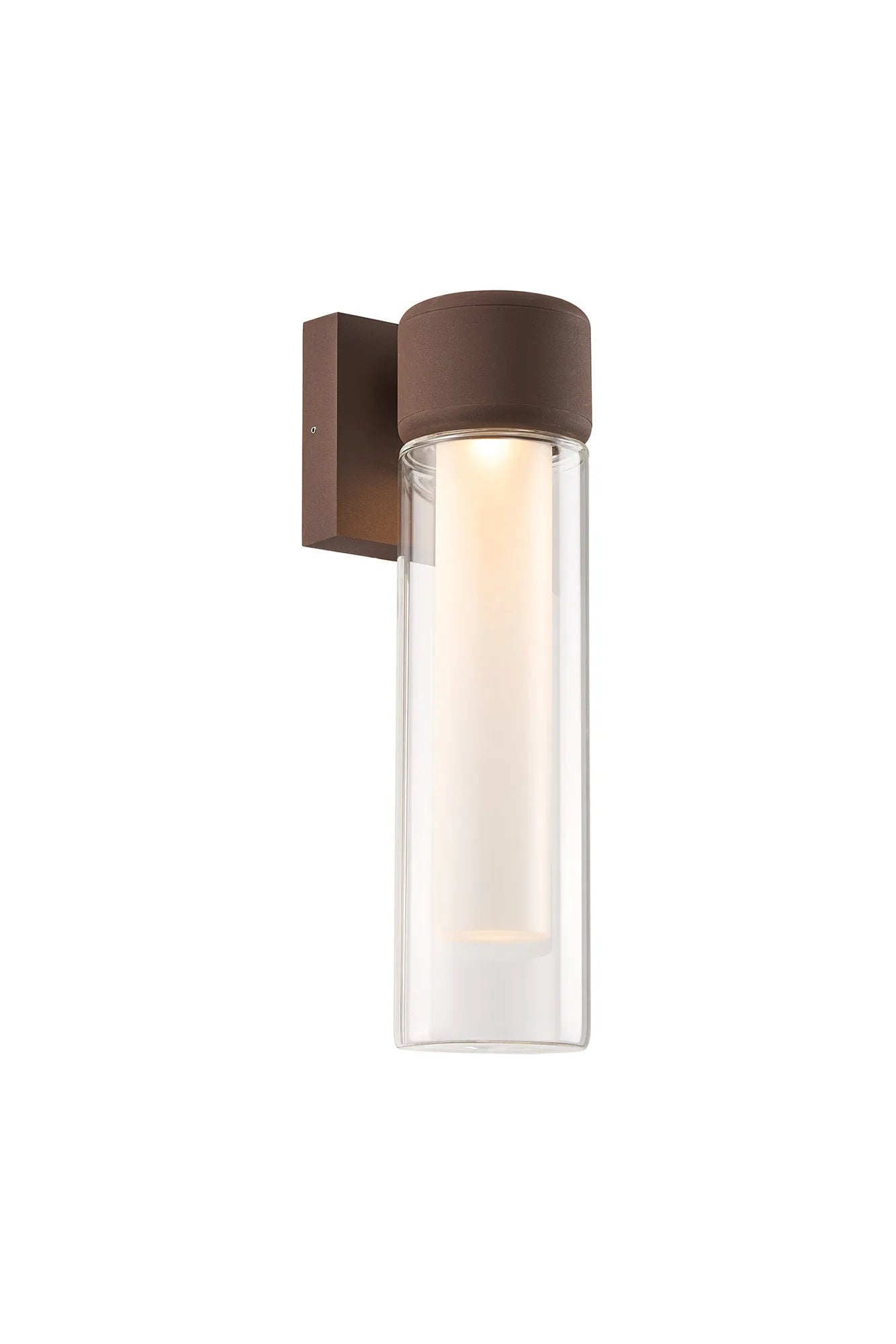 Marland IP65 Downward Wall Lamp - Anthractite/Black/Cacao