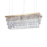 Martinez Kitchen Table/Island Fitting - Chrome/Gold Finish - Cusack Lighting