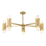 Marvele 6/8/10 Lt Chandelier - Aged Brass