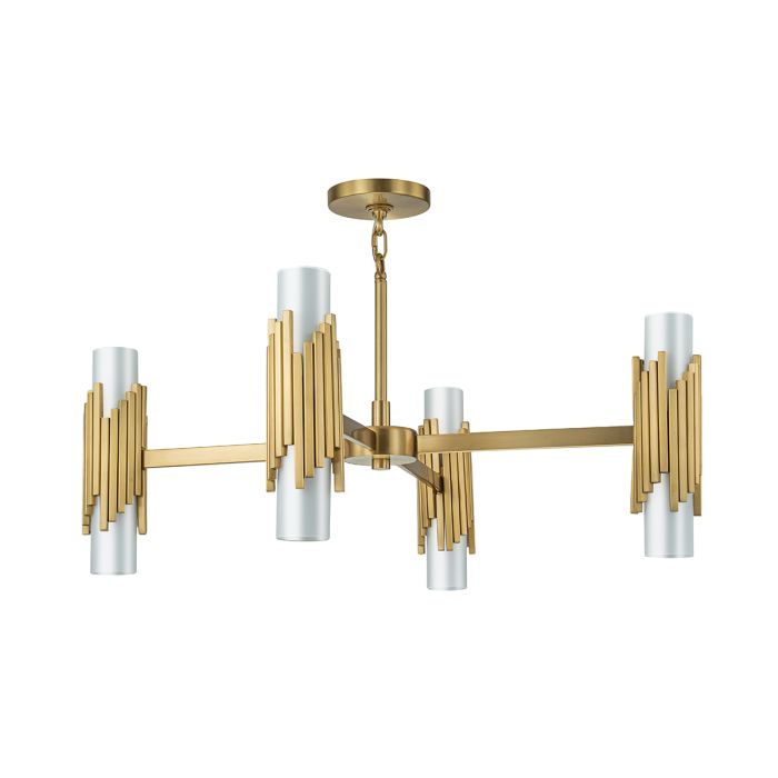 Marvele 6/8/10 Lt Chandelier - Aged Brass