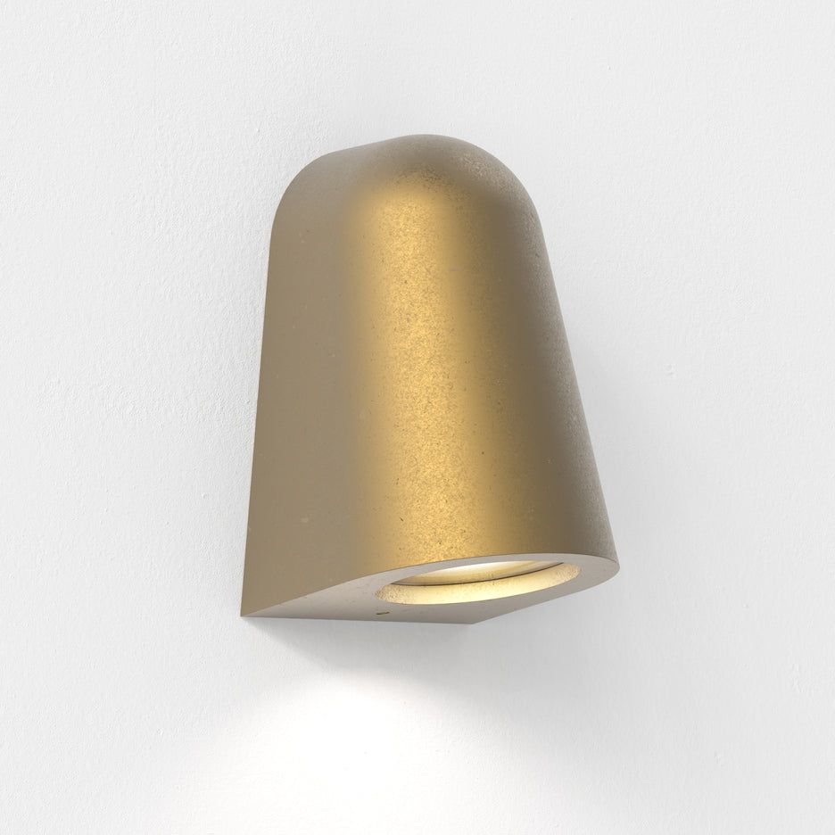 Mast Light Antique Brass, Textured Black, Textured Grey