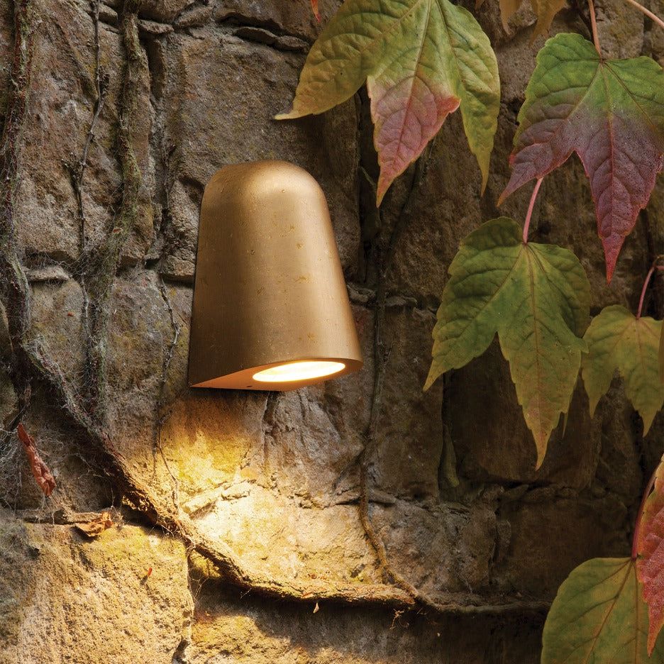 Mast Light Antique Brass, Textured Black, Textured Grey