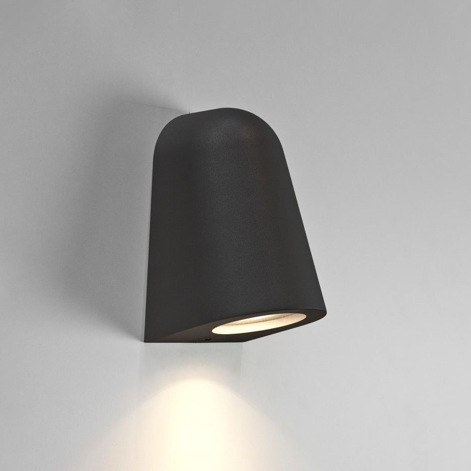Mast Light Antique Brass, Textured Black, Textured Grey