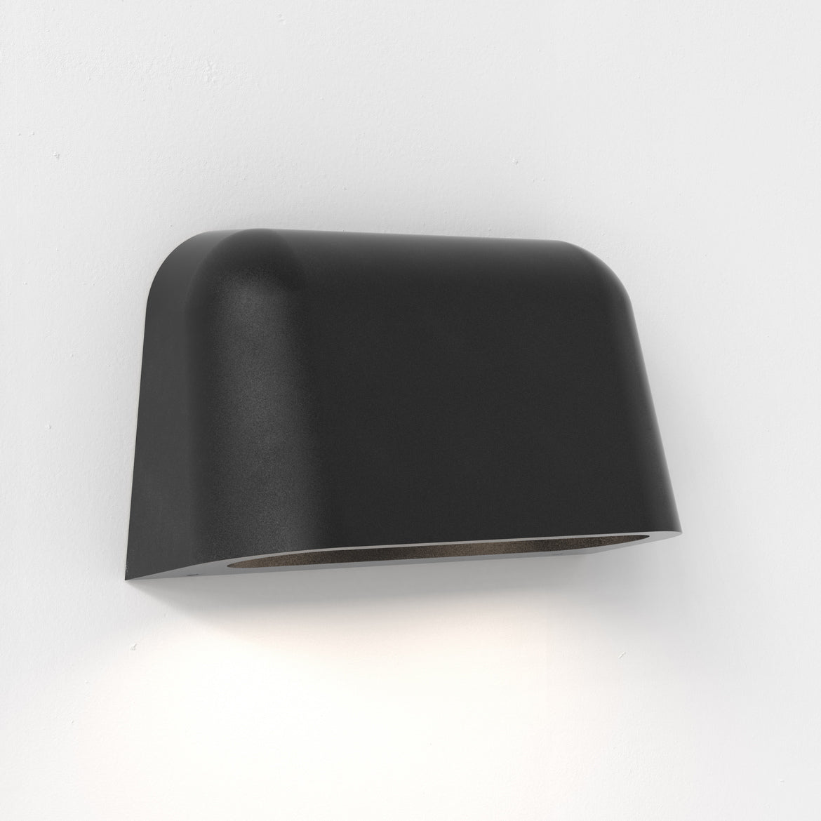 Mast Twin Outdoor LED Wall Light IP44 - Brass, Black