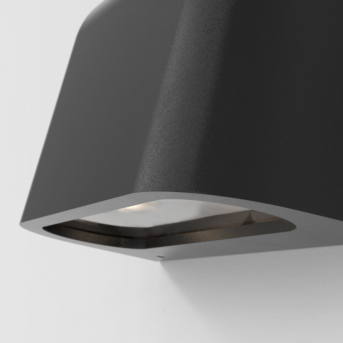 Mast Twin Outdoor LED Wall Light IP44 - Brass, Black