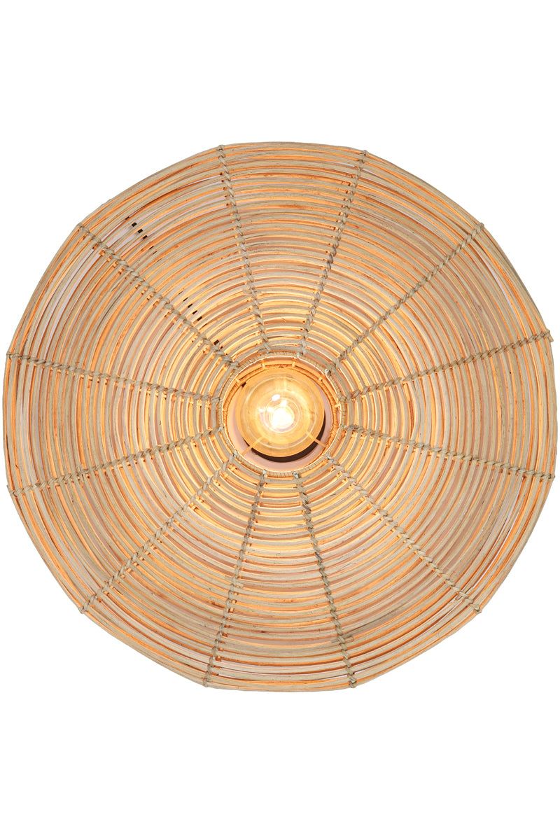 Mataka Large Wall Lamp - Rattan Finish