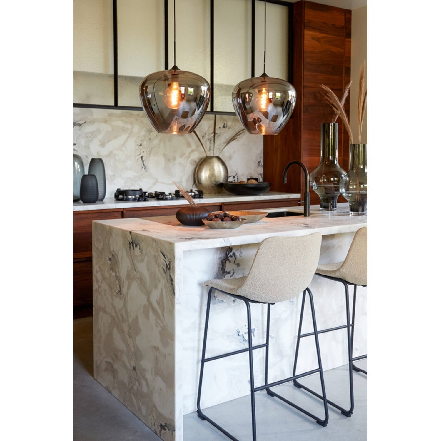 Mayson Hanging Pendant - Various Colours & Finishes