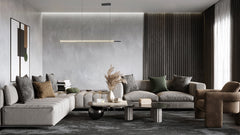 Halo LED Linear Pendant - Promotional Offer
