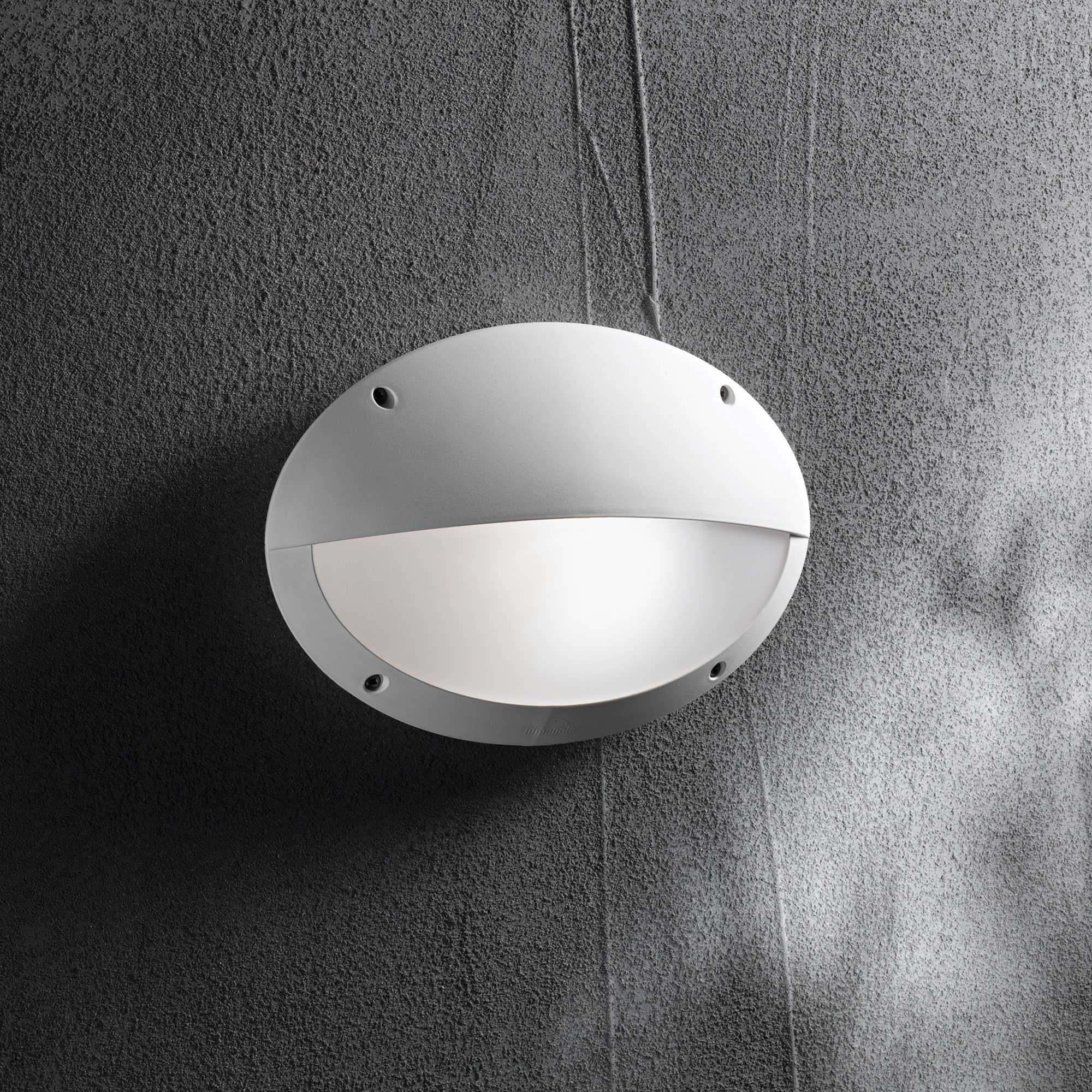 Medea Wall Light - White/Black Finish - Cusack Lighting
