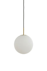 Medina Small Hanging Lamp - Matt White Glass Finish